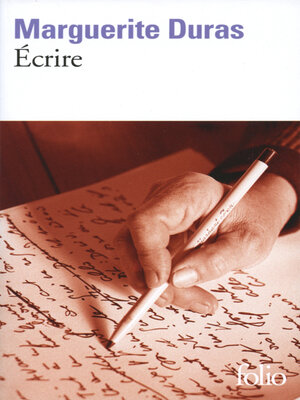cover image of Écrire